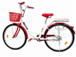 Bicicleta de paseo 26" Roja