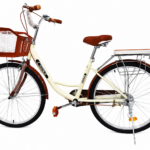 Bicicleta de paseo 26 pulgadas beige Voltaje