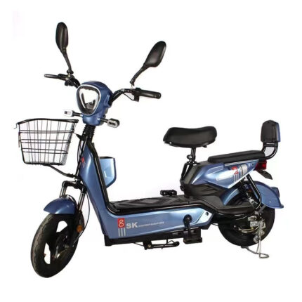 Bicicleta eléctrica Azul