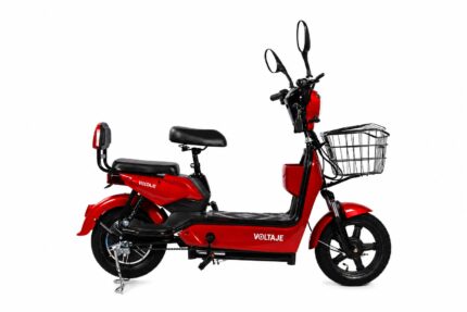 Bicicleta electrica Roja - segunda foto