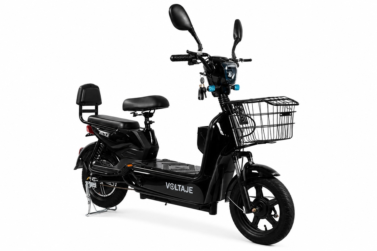 Bicicleta eléctrica Negra
